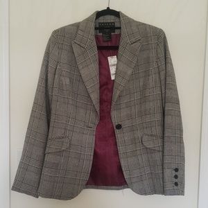 NWT Plaid Jacket